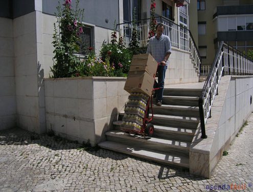 Trepador de escadas para carga modelo MTK