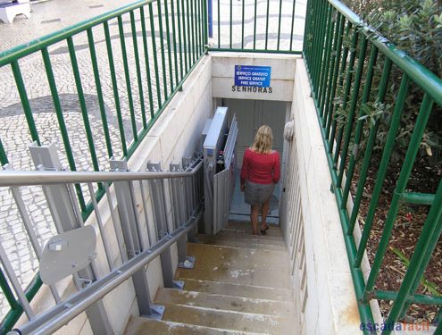 plataforma elevador de escadas