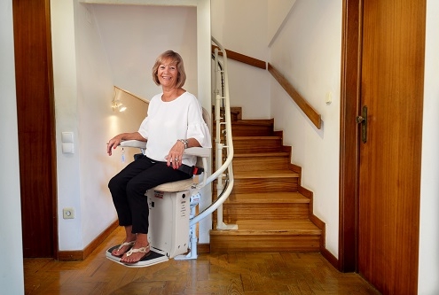 cadeiras elevador de escada