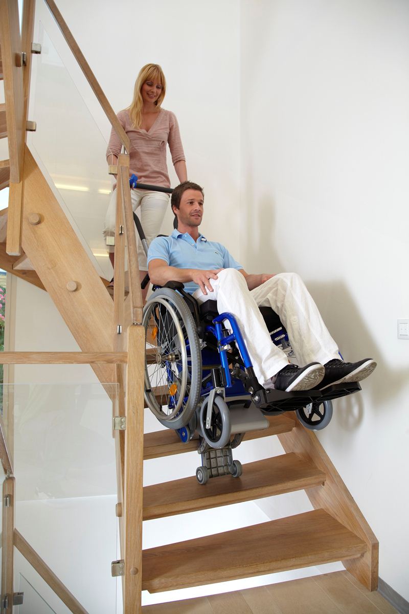 Cadeira sobe escadas portátil Escadafácil
