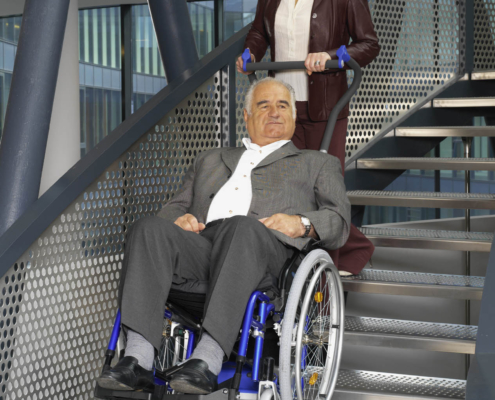 Cadeira sobe escadas portátil Escadafácil